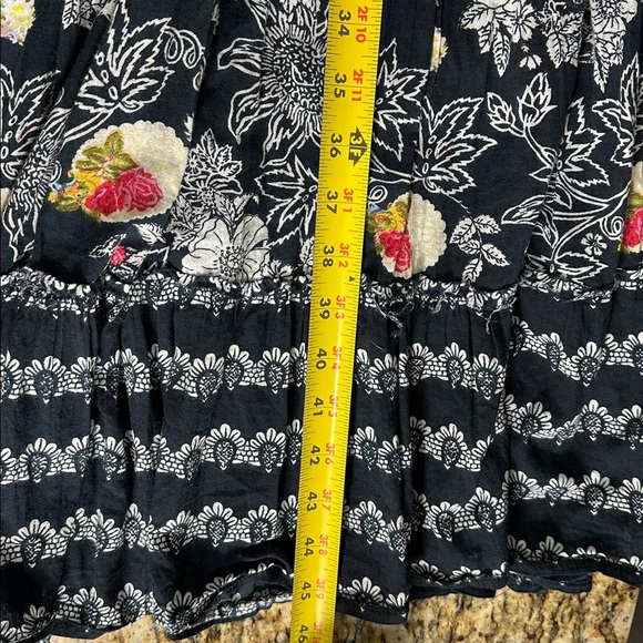 I Am Alberto Makali Vintage Sleeveless Beaded Floral Paisley Maxi Dress Size 8 - Picture 8 of 8